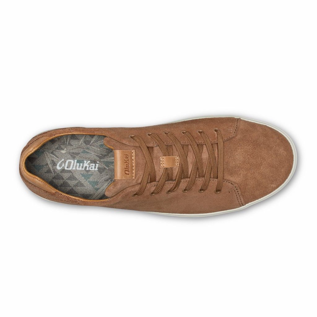 Olukai Men's Lae ahi LI Kala Sneaker - Tan US421-768